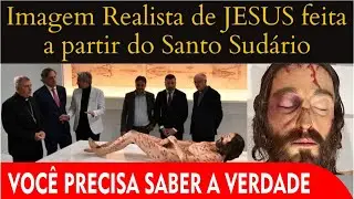Imagem Hiper-realista de Jesus Cristo a partir do Sud&aacute;rio - O Homem Misterioso Catedral de Salamanca