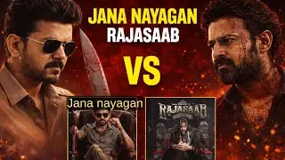 Thalapathy Vijay Vs Prabhas : The Biggest Clash Of Indian Cinema 😱🔥 | Jana Nayagan Vs The Raja Saab