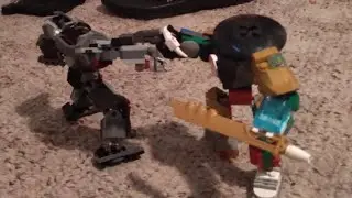 Lego Custom figures and mech showcase