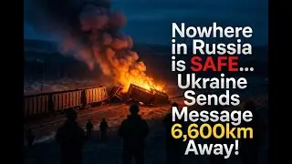 Nowhere in Russia is SAFE... Ukraine Send Message 6,600km Away