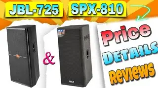 Jbl-725 and AHUJA SPX-810 ||PRICE || DETAILS || REVIEWS #ahuja #jbl #tech #facts #video |DJ UPS BELA