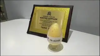 YB-ACF08 Ultra Fine Foaming Agent For PVC and Rubber #azodicarbonamide #plastic #foammaterial