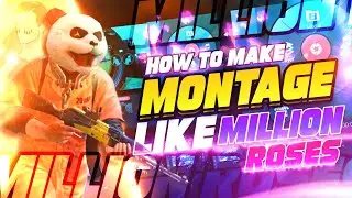 Million roses montage tutorial | how to make montage on Android | episode 2