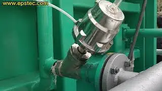 DELEU stainless steel angle valve for EPS block molding machine