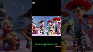 Toy Story: The Snowy Adventure | Winter Fun with Woody & Friends #shorts