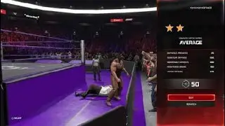 WWE 2K25 mankind said he retired vs mick Foley