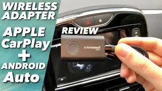 ANDROID Auto & APPLE CarPlay Adapter - Plug & Play von kabelgebunden zu kabellos - AAWireless TWO+