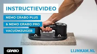 Zo gebruik jij de krachtige Grabo Nemo vacu&uuml;m zuignappen!
