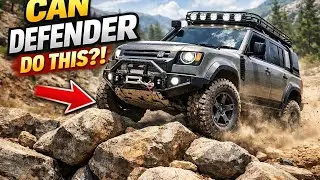 Modified Defender Offroad Challenge | Big Stone Crossing to Road 🚙💥