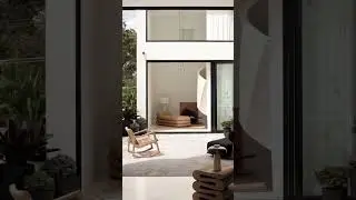 Serene Design: Nature Meets Modern Luxury #interiordesign #architecture #interior