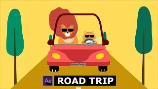Road Trip Animation Tutorial : After Effects