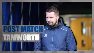 Tamworth: Post-Match Interview with Adam Lakeland