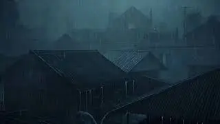 Night Rainstorm Sounds | Soft Thunder White Noise for Deep Sleep and Calm Relaxation 11H