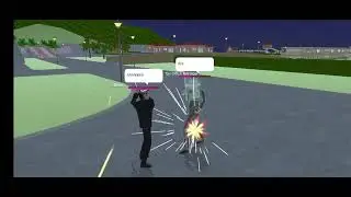 BOSS HIMAWARI VS TAX OFFICE MANAGER BATTLE FIGHT