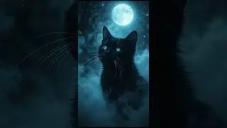 The Midnight Whiskers #SpiritualNames #DarkFolklore  #animalshorts #cat #youtubeshorts