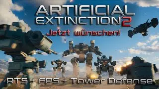 Artificial Extinction 2 &ndash; RTS-, FPS- & Tower-Defense-Hybrid | Jetzt auf die Wunschliste!