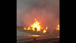 Dollar Ridge Fire, Utah July 6, 2018- US-40