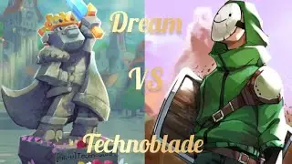 Dream Vs Technoblade 🎶Childhood Dreams🎶 Fight Animation