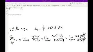 The Limit Comparison Test