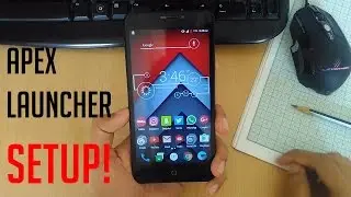 Моя настройка Apex Launcher! (2016)