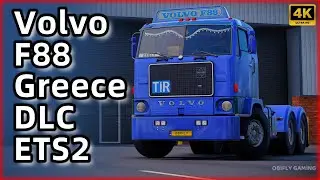 Classic Volvo F88 Open Pipe | Greece DLC | ETS2 Gameplay