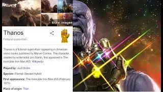Thanos powerful magic on Google | Avengers Endgame