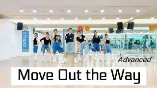 Move Out the Way Line Dance (Advanced)