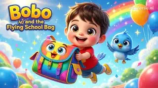 Bobo and the Magic Flying School Bag | Fun Kids Cartoon Adventure