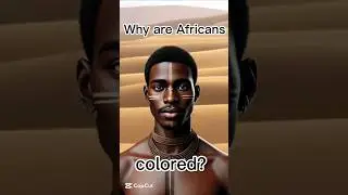 Why do people have dark skin? #sciencedaily #biology #information #interestingfacts #darkskintone