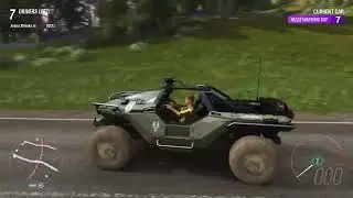 FINISHING 1ST OUT OF 57 DRIVERS IN LEVEL 7 M12S WARTHOG CST! - Forza Horizon 4 | Eliminator