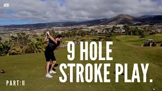 9 HOLE STROKE PLAY | PART 2 | Every shot vs. European Tour Biff Paul Waring