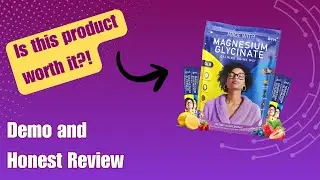Calm Magnesium Powder Drink Mix - Magnesium Glycinate and others