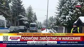 Tragedia w Warszawie! Zab&oacute;jca zabarykadował się w domu