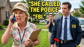 HOA President Called Police on Me &mdash; Her Husband Reported Directly to Me at the FBI.HOA karen,