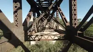 Puente Negro Rio Ctalamuchita - Rio Tercero, Cba FlyVision Drone. By Kiyatronic