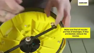 How do I maintain my patio surface cleaner? | K&auml;rcher UK