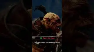 #middleearth #shadowofmordor who does he think he is