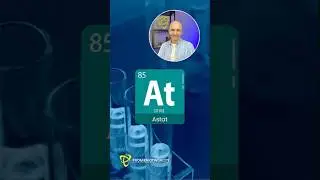 Astat - promieniotw&oacute;rczy pierwiastek ☢️#nauka #science #chemia #medycyna #chemistry #fakty #film