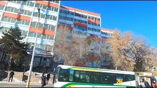 Костанай автопрогулка на автобусе маршрут №21