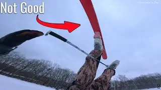 Taking a gnarly slam on a sticky rail! (GoPro POV)