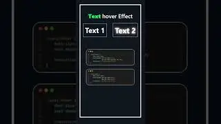 css text-shadow property |css text hover effect #frontend #csstips #csstricks #javascript #interview