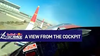 A view from the cockpit in Texas Motor Speedway