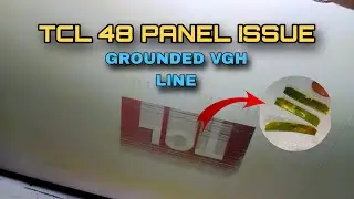TCL 48 LED TV SLOW MOTION PICTURE AND BAR LINES ON SCREEN PROBLEM..