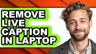 How to Remove Live Caption in Laptop (updated)