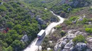 Korsika Offroad im Desert Agriata mit dem Bimobil Mercedes Sprinter 6x6