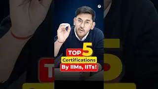 💥 Top 5 IIT & IIM Certifications for High-Paying Jobs! #Shorts #MBA2025 #IIM