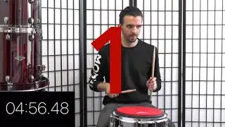 50 bpm: Singles - Doubles - Paradiddles