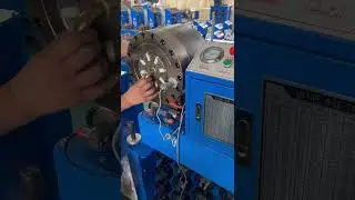 quick change tool model hose crimping machine