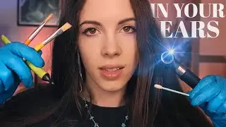 ASMR | Ear Cleaning & Grooming 👂 (INTENSE Ear Sounds For Tingles!)