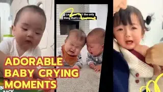 Adorable Baby Crying Moments#BabyCrying #CuteBabies #BabyCompilation